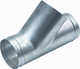 Spiralo T-stuk 200x125x200mm 45°